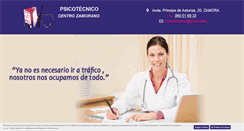 Desktop Screenshot of centrozamorano.com