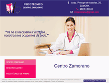 Tablet Screenshot of centrozamorano.com